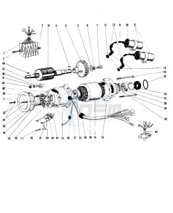 A1 250 SAMURAI drawing IGNITION_GENERATOR A1_A1SS_A7_A7SS