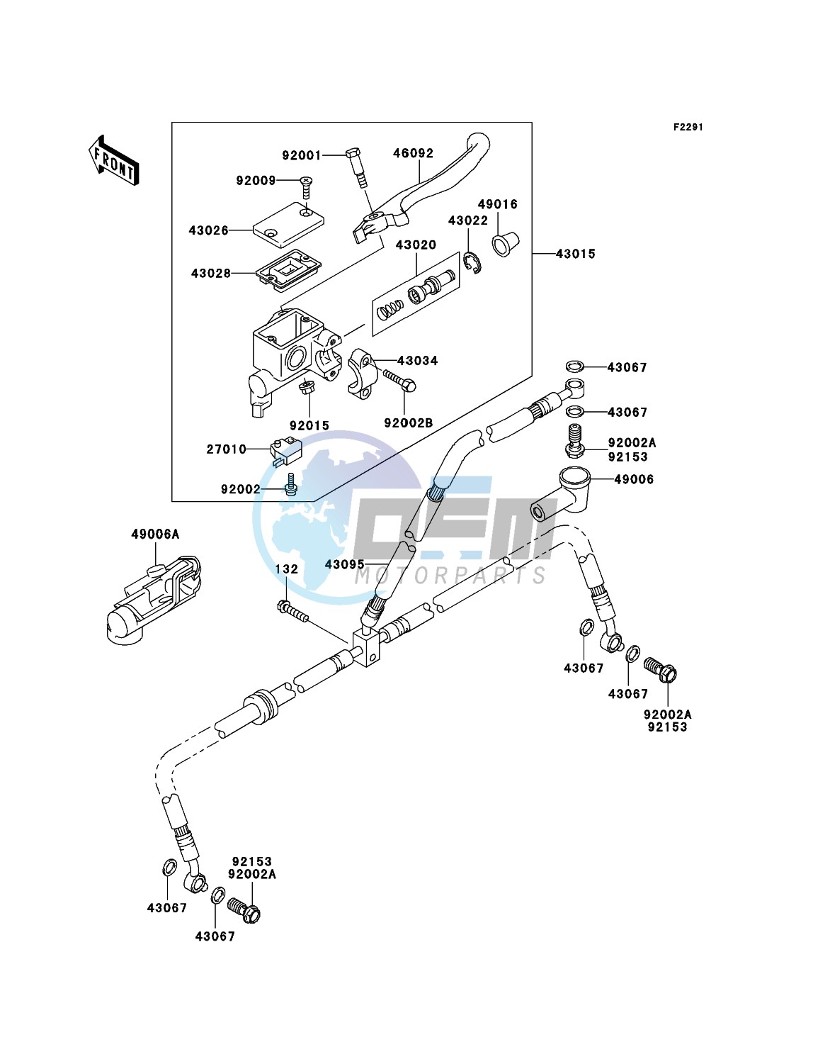 Front Master Cylinder