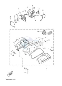 EW50N STUNT (3C7A) drawing INTAKE