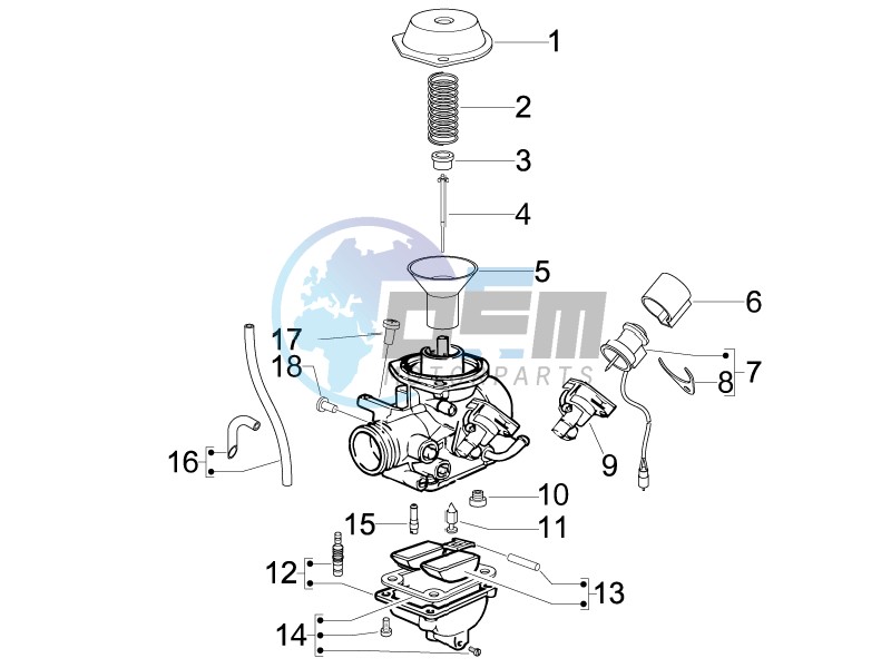 Carburetor components