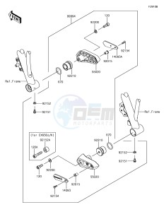 Z650 ER650HHF XX (EU ME A(FRICA) drawing Accessory(Frame Slider)