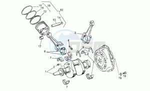 750 X Polizia - PA 2A Serie Polizia/PA 1A Serie drawing Drive shaft