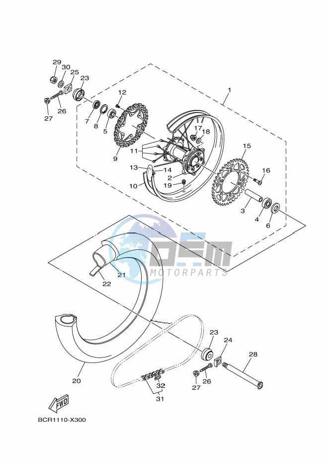 REAR WHEEL