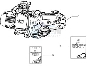 Liberty 50 4t ptt - (D) Germany drawing Engine assembly