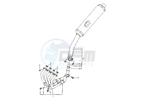 YZF R6 600 drawing EXHAUST