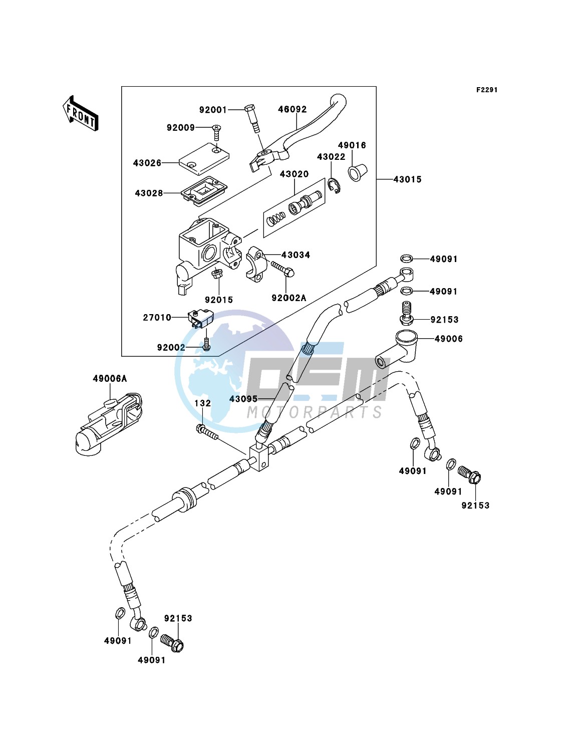 Front Master Cylinder