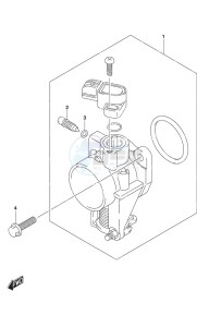 DF 25A drawing Throttle Body