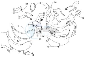 X9 180 Amalfi drawing Front top case