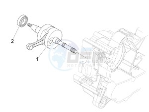 Fly 50 4T 4V USA (EMEA) drawing Crankshaft