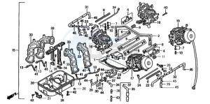 ST1100 drawing CARBURETOR (ASSY.)