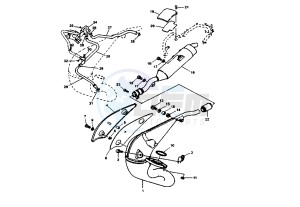 DT X 125 drawing EXHAUST