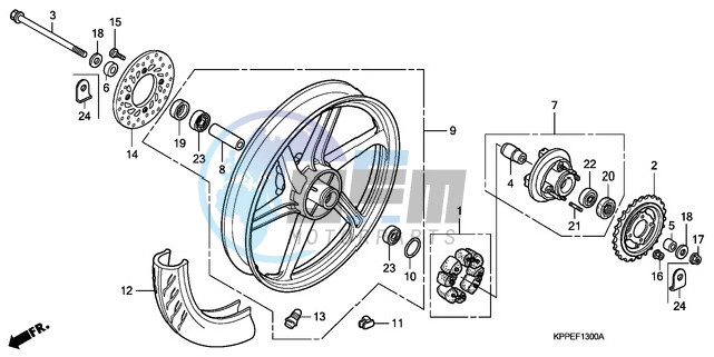 REAR WHEEL