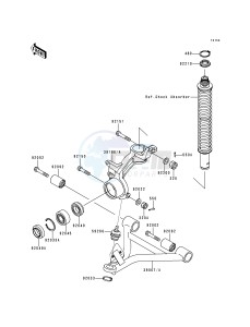 KVF 400 B [PRAIRIE 400] (B1) [PRAIRIE 400] drawing SUSPENSION