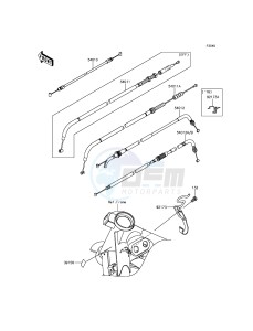 Z250SL BR250EFF XX (EU ME A(FRICA) drawing Cables