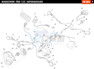 MARATHON-125-PRO-SM-BLUE drawing ELECTRICAL