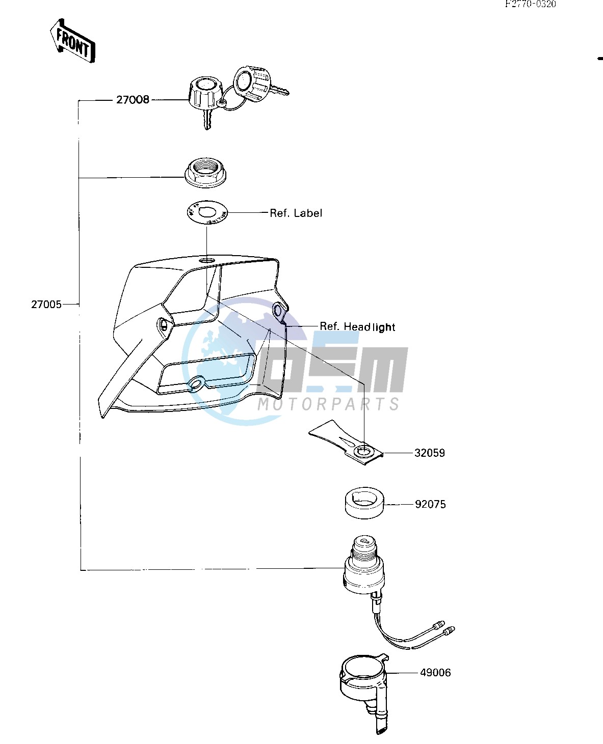 IGNITION SWITCH -- KLT185-A2- -