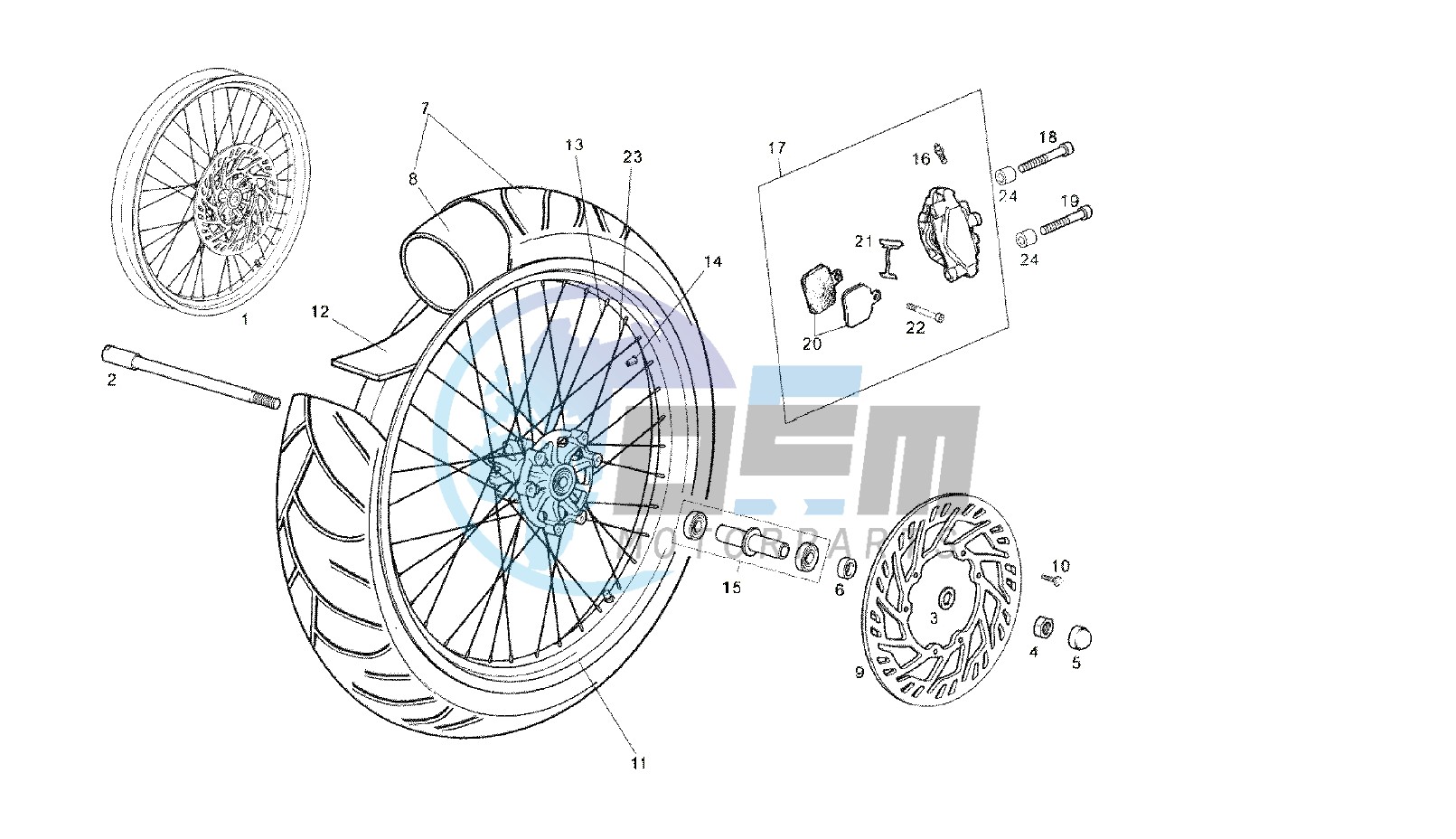 FRONT WHEEL