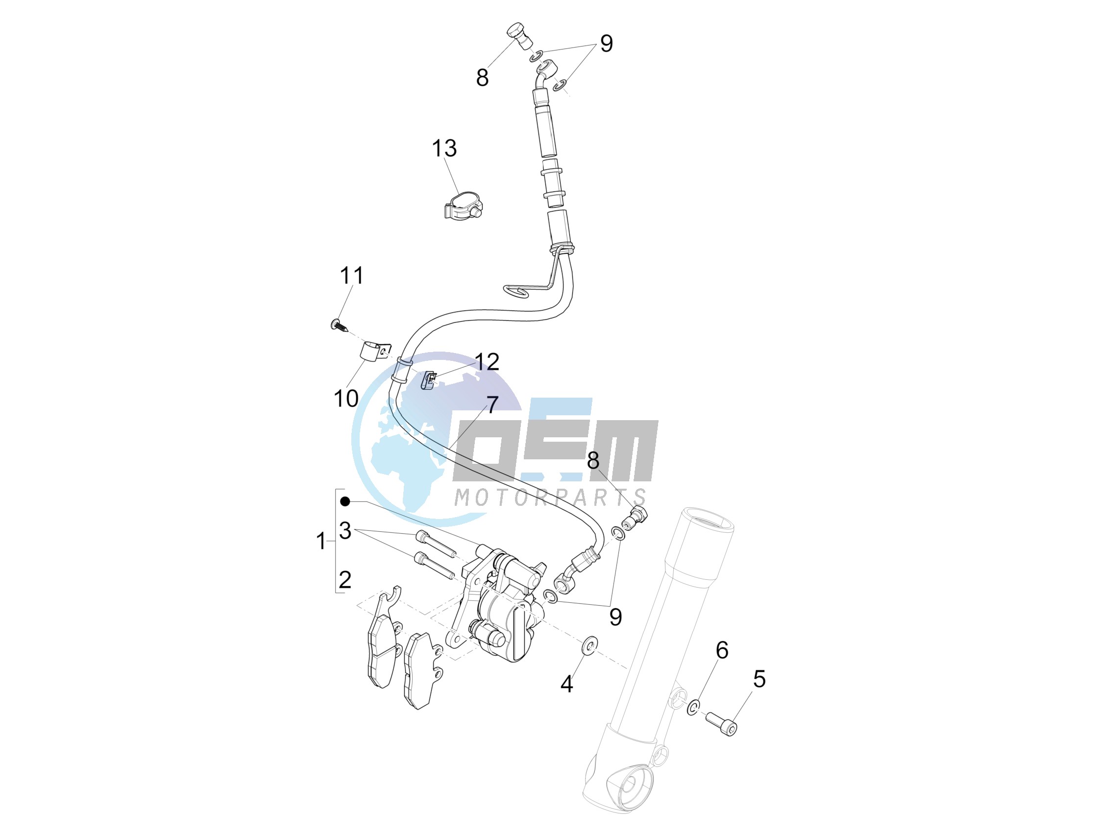 Brakes hose  - Calipers