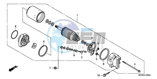 STARTING MOTOR