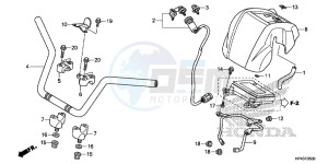 TRX420TMD TRX420 Europe Direct - (ED) drawing HANDLE PIPE