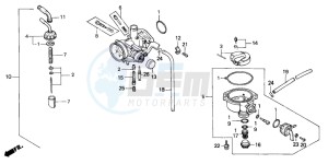 C90Z 50 drawing CARBURETOR (2)