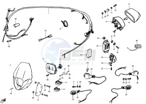 SMT 50 drawing Wiring harness