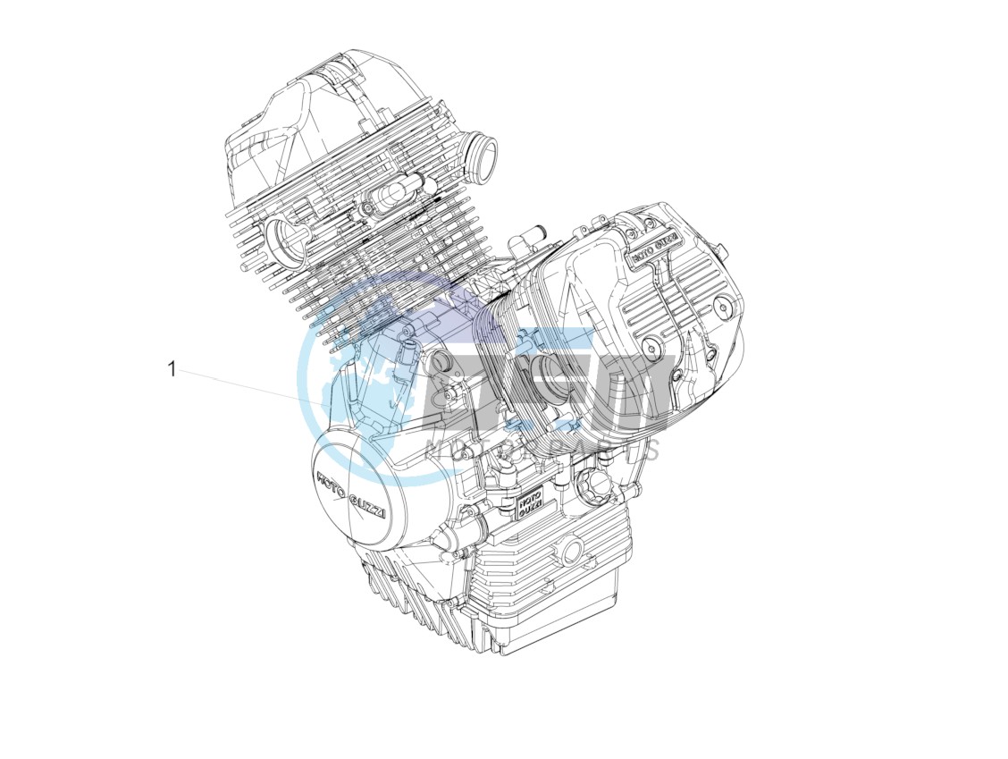 Engine-Completing part-Lever