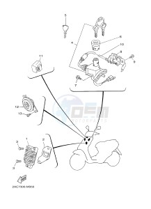 OVETTO 4 50 OVETTO 4 (2ACA) drawing ELECTRICAL 1