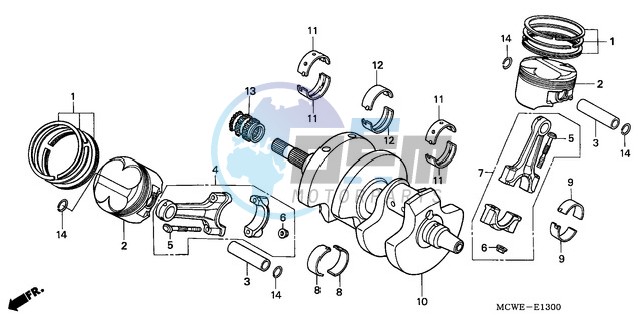 CRANKSHAFT/PISTON