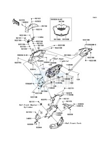 Z1000 ZR1000B9F FR GB XX (EU ME A(FRICA) drawing Cowling