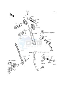 Z250SL_ABS BR250FFS XX (EU ME A(FRICA) drawing Camshaft(s)/Tensioner