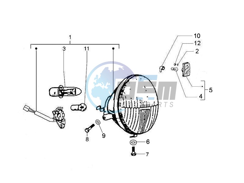 Head lights - Turn signal lamps