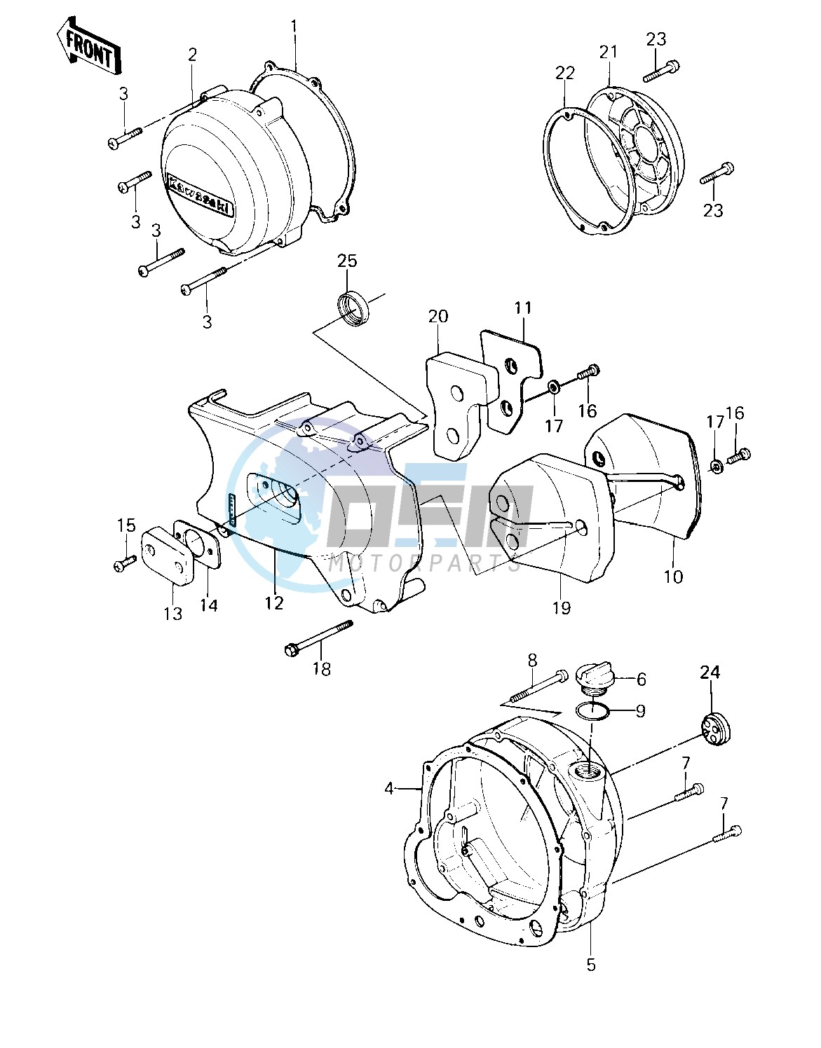 ENGINE COVERS -- 80-81 A1_A2- -