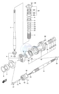 DF 50A drawing Transmission High Thrust