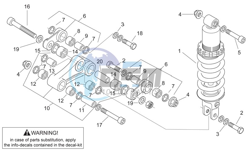 Rear Shock absorber