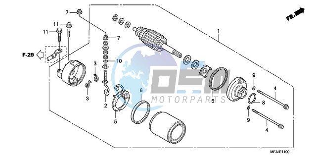 STARTING MOTOR