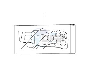 GSX750F (E2) drawing GASKET SET