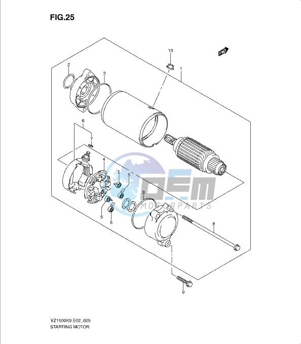 STARTING MOTOR