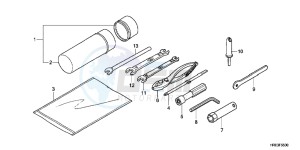 TRX500FEC drawing TOOLS