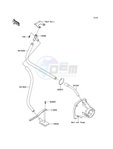 JET SKI ULTRA 300LX JT1500JBF EU drawing Bilge System