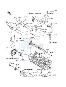 JET SKI STX-12F JT1200-D1 FR drawing Ignition System