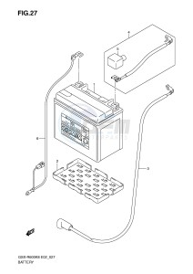 GSX-R600 (E2) drawing BATTERY