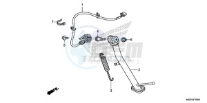 NC700SAC drawing STAND