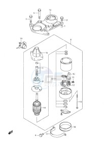 DF 60 drawing Starting Motor