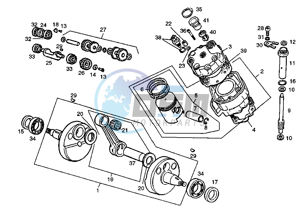 CRANKSHAFT-CYLINDER