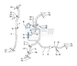 X9 200 180 drawing Brake pipes