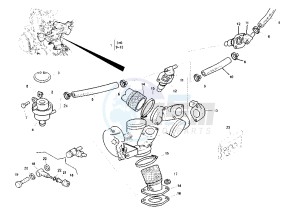 GRAND CANYON 900 drawing THROTTLE BODY