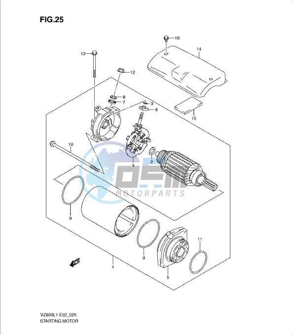 STARTING MOTOR