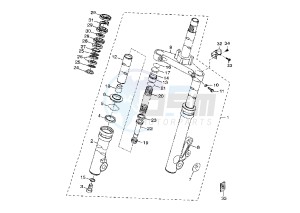 CW L BW'S 50 drawing FRONT FORK