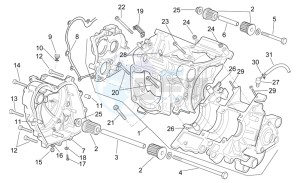 RS 250 drawing Crankcase